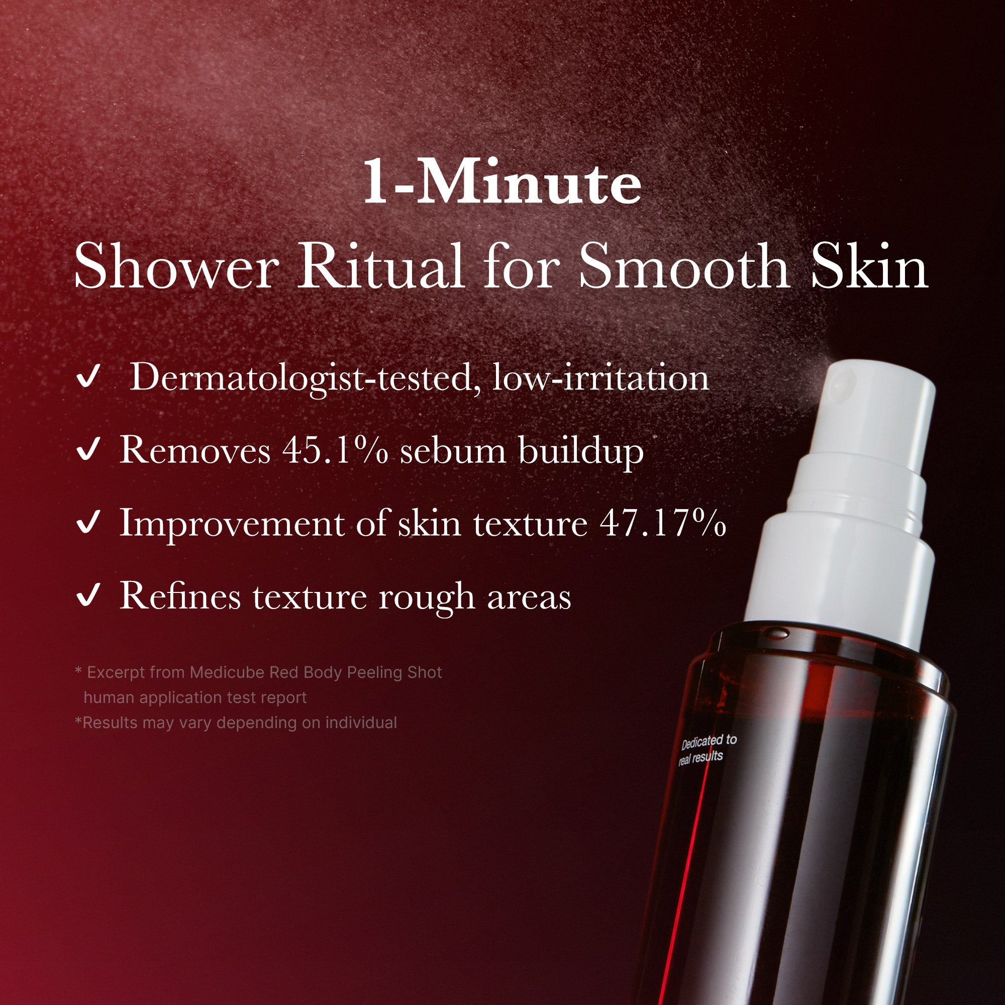 Red Body Peeling Shot Cleanser P6