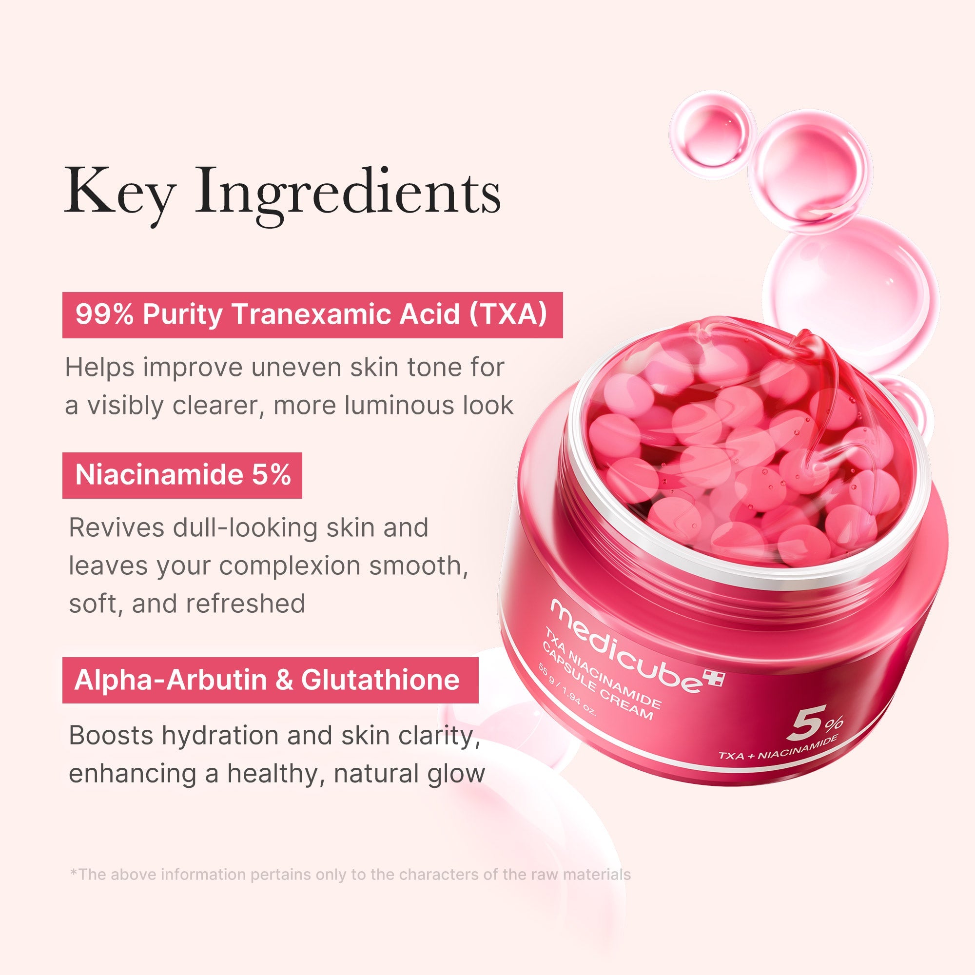 TXA Niacinamide Capsule Cream Q3